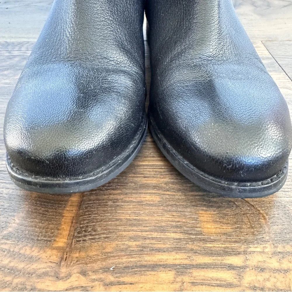 Cole Haan Womens Grand‎ OS Dutchess Leather Over-The-Knee Boots 6.5 Black